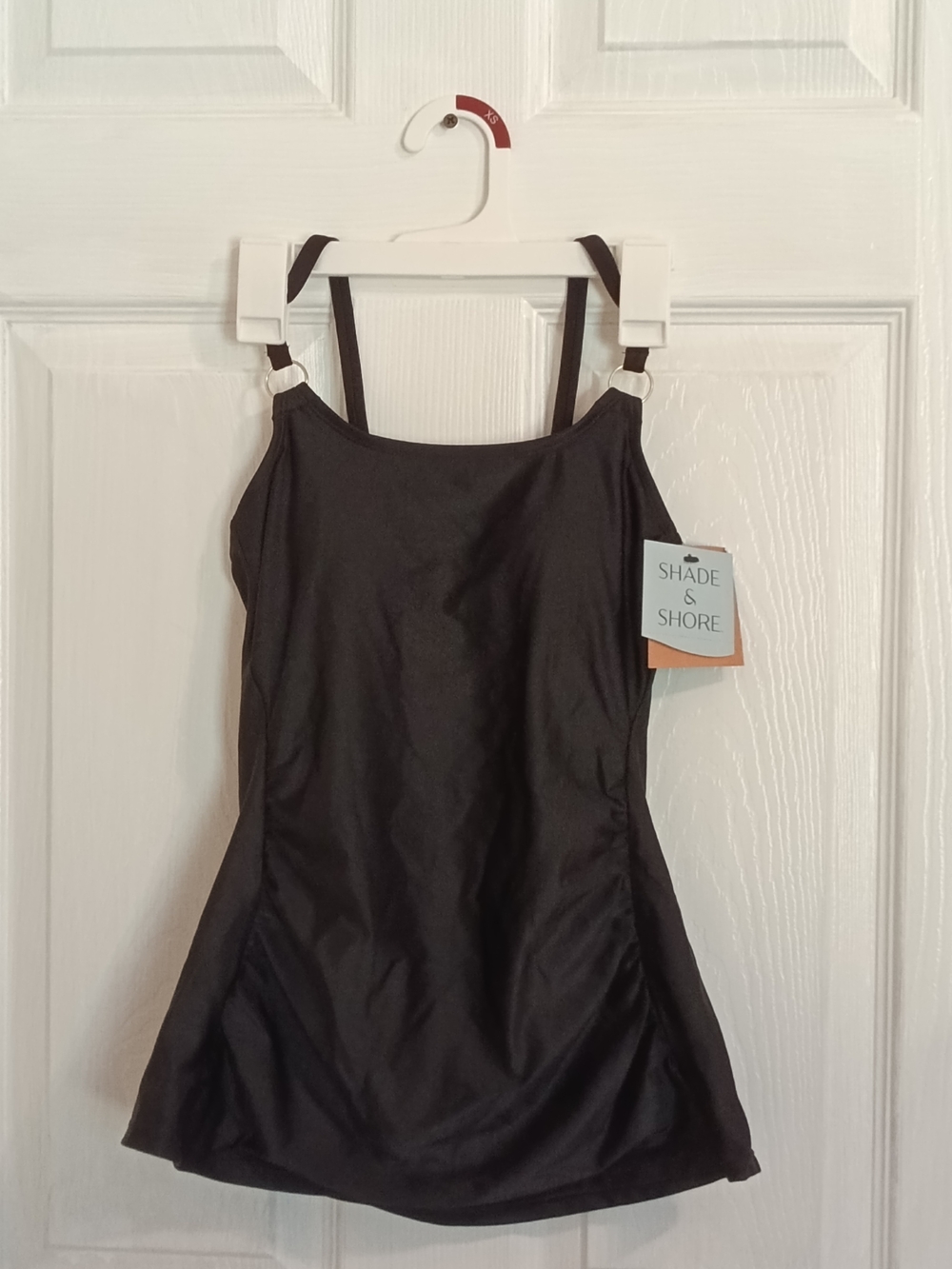Shade & Shore Black Tankini Top